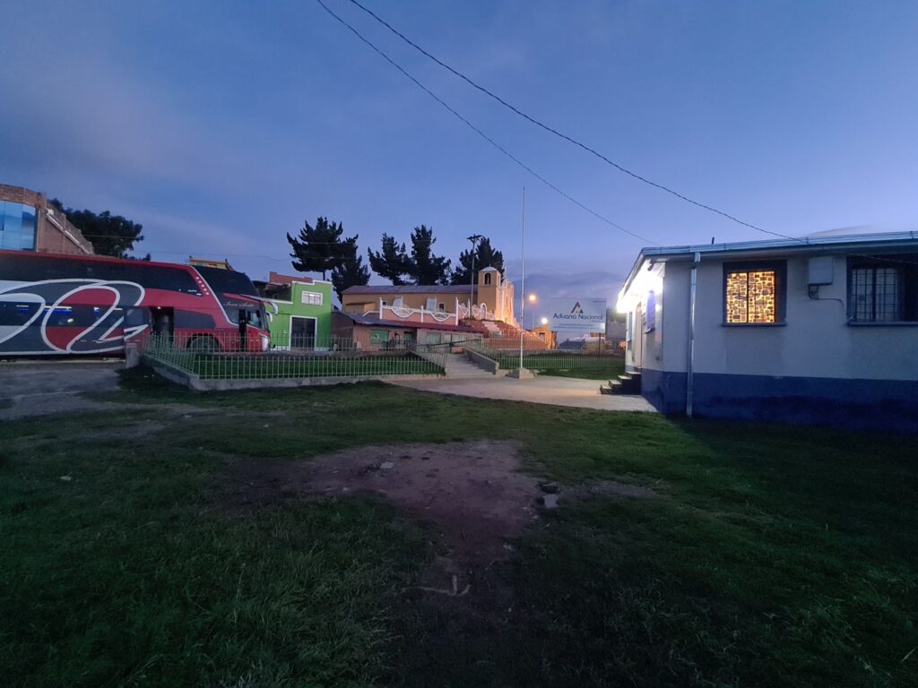 emigration office in titicaca bolivia/ Peru